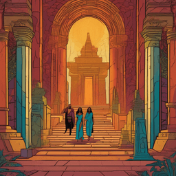 The Curse of the Ancient Temple (panel 1)